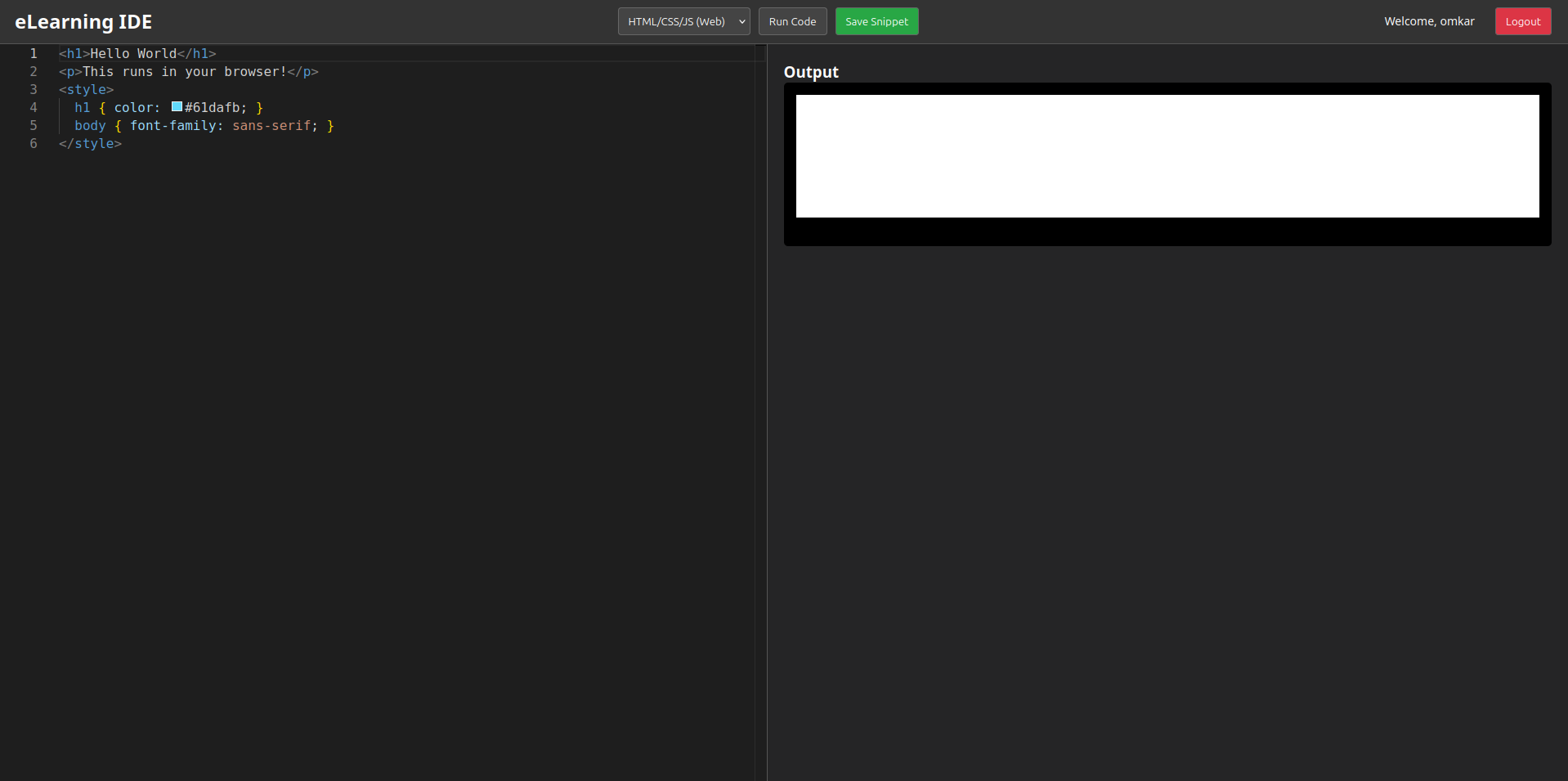 Platform Interactive IDE Preview